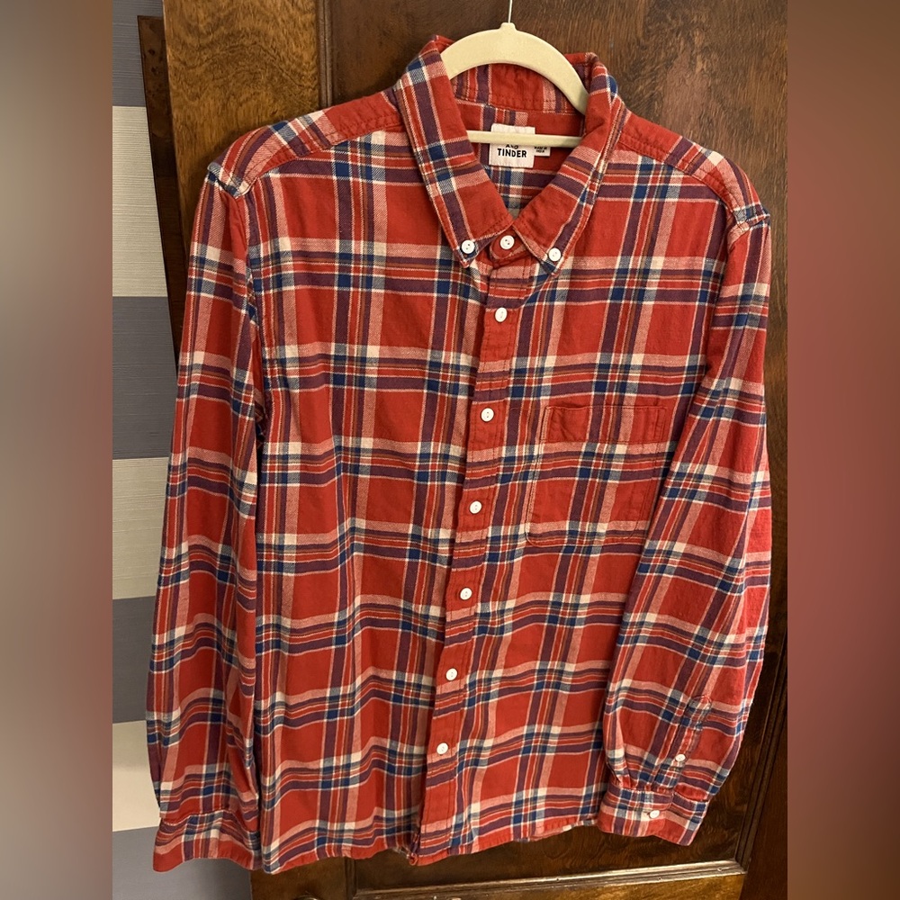 Flint and Tinder Flannel Button Down Shirt